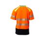 Alley fluorescent orange/navy blue XL