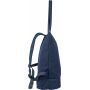Gerecyclede polycotton (330 gsm) totepack Osric blauw