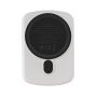 MagBoost gerecycled plastic 5000 mah magnetische powerbank, wit