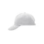 5 Panel Cap white one size