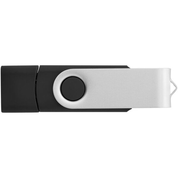OTG draaiende USB type-C - Zwart - 1GB