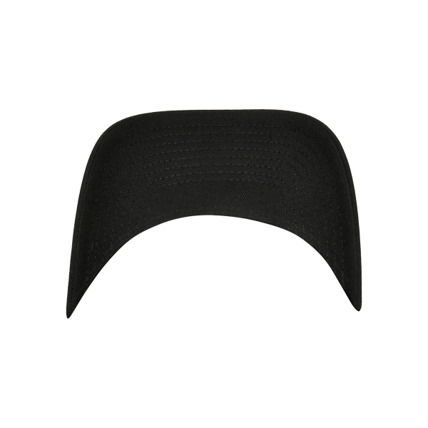 Snapback pet met gebogen klep BLACK One Size Snapback pet met gebogen klep BLACK One Size