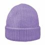 Luxury Fine Rib Beanie, Lila Luxury Fine Rib Beanie, Lila