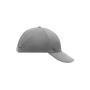 6 Panel Cap Low-Profile dark grey one size