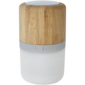 Aurea bamboe Bluetooth®-speaker met licht - Natuur Aurea bamboe Bluetooth®-speaker met licht - Natuur