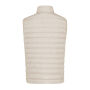 Iqoniq Meru heren gerecycled polyester bodywarmer, beige (M)