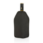Vino AWARE™ RPET wijnkoeler sleeve, zwart