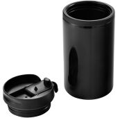 Mojave 250 ml geïsoleerde beker van RCS-gecertificeerd gerecycled roestvrij staal - Zwart