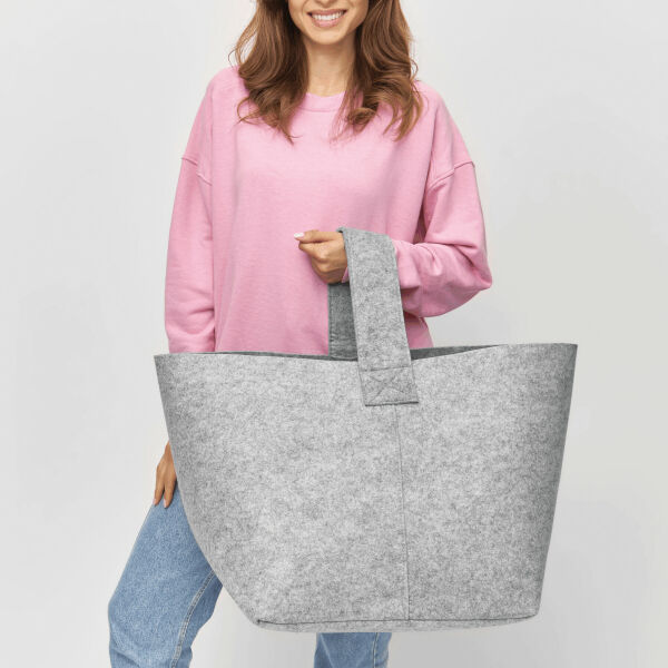 COSY - Vilten open haard houttas grijs COSY - Vilten open haard houttas grijs