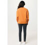 IQONIQ Kruger gerecycled katoen relaxed sweater, sundial oranje (L)