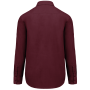 Overhemd in onderhoudsvriendelijk polykatoen-popeline heren Wine 4XL