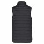 Ladies' lightweight sleeveless down jacket marl dark grey XXL