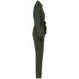 Ecologische verwassen jumpsuit dames washed organic khaki 34