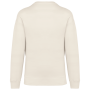 Ecologische oversized uniseks sweater met ronde hals Ivory 3XL Ecologische oversized uniseks sweater met ronde hals Ivory 3XL