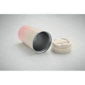 BRACE GRADIENT - Dubbelwandige beker 350ml - Babyrose