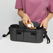 BABY AID - Kinderwagenluiertas antraciet