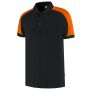 Poloshirt Bicolor Redefined 206106 Black-Orange XXL