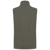Bodywarmer van microfleece heren Green Marble Heather 5XL