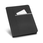AUSTER. A4 map in 600D met gelinieerde pagina's blocnote