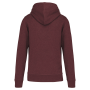 Ecologische herensweater met capuchon Wine Heather 5XL Ecologische herensweater met capuchon Wine Heather 5XL
