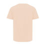 IQONIQ Yala dames lichtgewicht gerecycled katoen t-shirt, peach nectar (L)