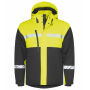 7413 SOFTSHELL JKT PADDED PGL Black/Yellow 5XL