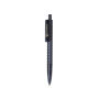 X3 GRS gerecycled PC plastic pen frosted, donkerblauw