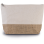 Etui van katoencanvas en jute Natural One Size