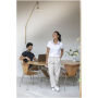 Amarago tipping damespolo met korte mouwen - Heather grijs - XS