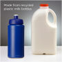 Baseline gerecyclede sportfles van 500 ml - Blauw/Blauw