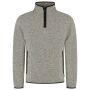 Knitted Fleecejack 1/4 Zip Redefined 306117 Sand 3XL