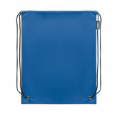 DAFFY RPET - RPET non-woven trekkoordtas - Royal Blauw