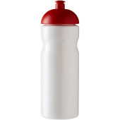 H2O Active® Base 650 ml bidon met koepeldeksel - Wit/Rood