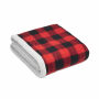 SHERMATT - RPET sherpa fleecedeken - Rood