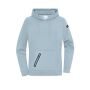 Ladies' Hoody Interlock milky-blue XXL