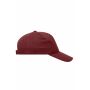 5 Panel Cap Heavy Cotton burgundy one size 5 Panel Cap Heavy Cotton burgundy one size