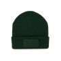 Muts met patch Forest Green One Size