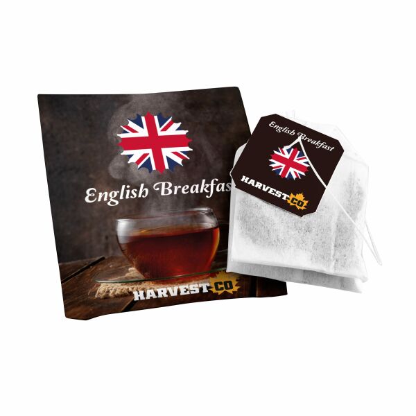 Zakje thee met eigen label