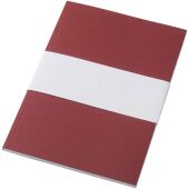 Novella Austen A5 notitieboek met zachte cover, 50 vellen - Rood