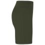 Ecologische geribde damesshort organic khaki L