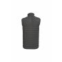 Gewatteerde heren bodywarmer dark grey M