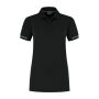 Santino Poloshirt Carsen Ladies Black / Sport Grey XXL