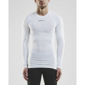 PRO CONTROL COMPRESSION LONG SLEEVE UNISE WHITE XS