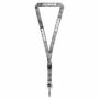 Afneembare polyester sublimatie badge‑reel keycord Afneembare polyester sublimatie badge‑reel keycord