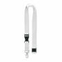 LANNYCOT - Lanyard katoen 20mm - Wit