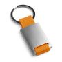 GRIPITCH. Metalen en webbing sleutelhanger
