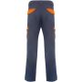Trooper Arbeitshose, 250 g/m 2 - blei/orange - 58