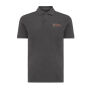 IQONIQ Yosemite gerecycled katoen pique polo, heather anthracite (M)