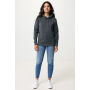 IQONIQ Torres gerecycled katoen hoodie ongeverfd, heather anthracite (XXL)