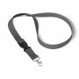 Afneembare polyester lanyard in Pantone-kleur met zeefdruk en metalen karabijnhaak Afneembare polyester lanyard in Pantone-kleur met zeefdruk en metalen karabijnhaak
